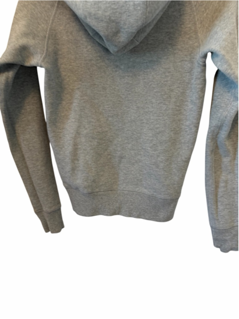 TNA Aritzia Grey Fleece Hoodie XXS Pullover Kangaroo Pocket Cozy Casual - Picture 7 of 12